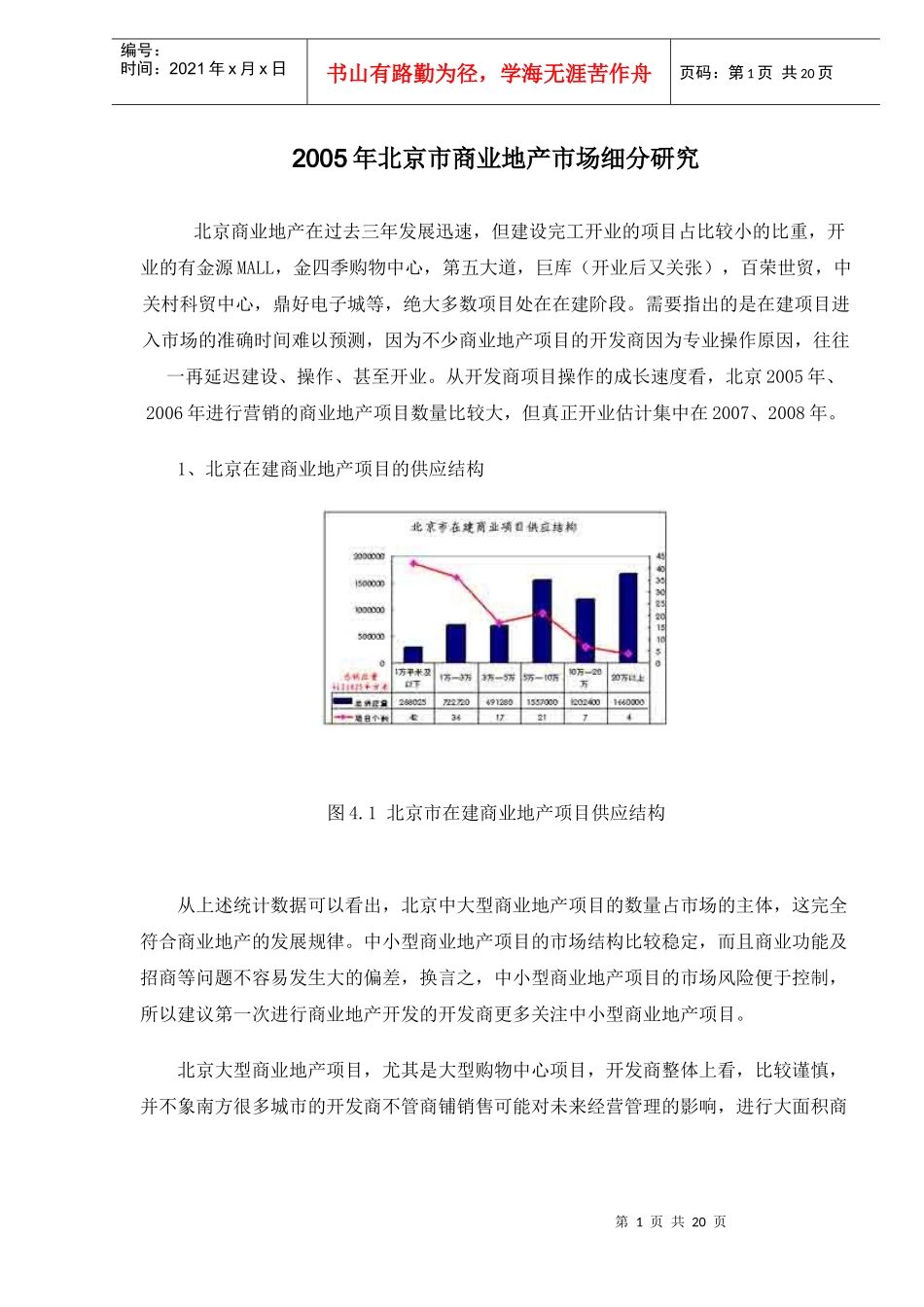 北京市商业地产市场细分研究_第1页