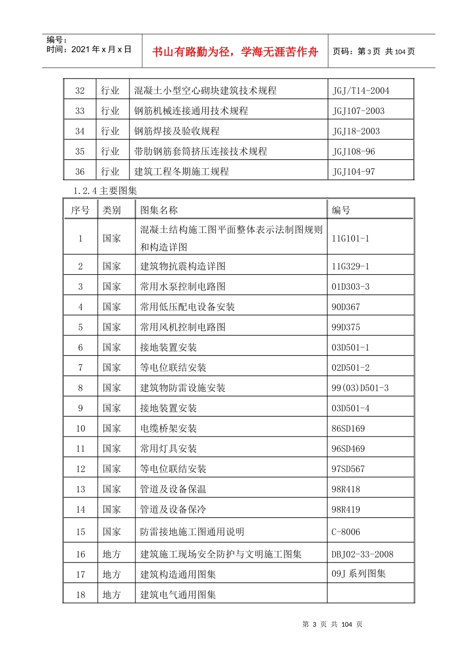 公寓酒店施工组织设计概述_第3页