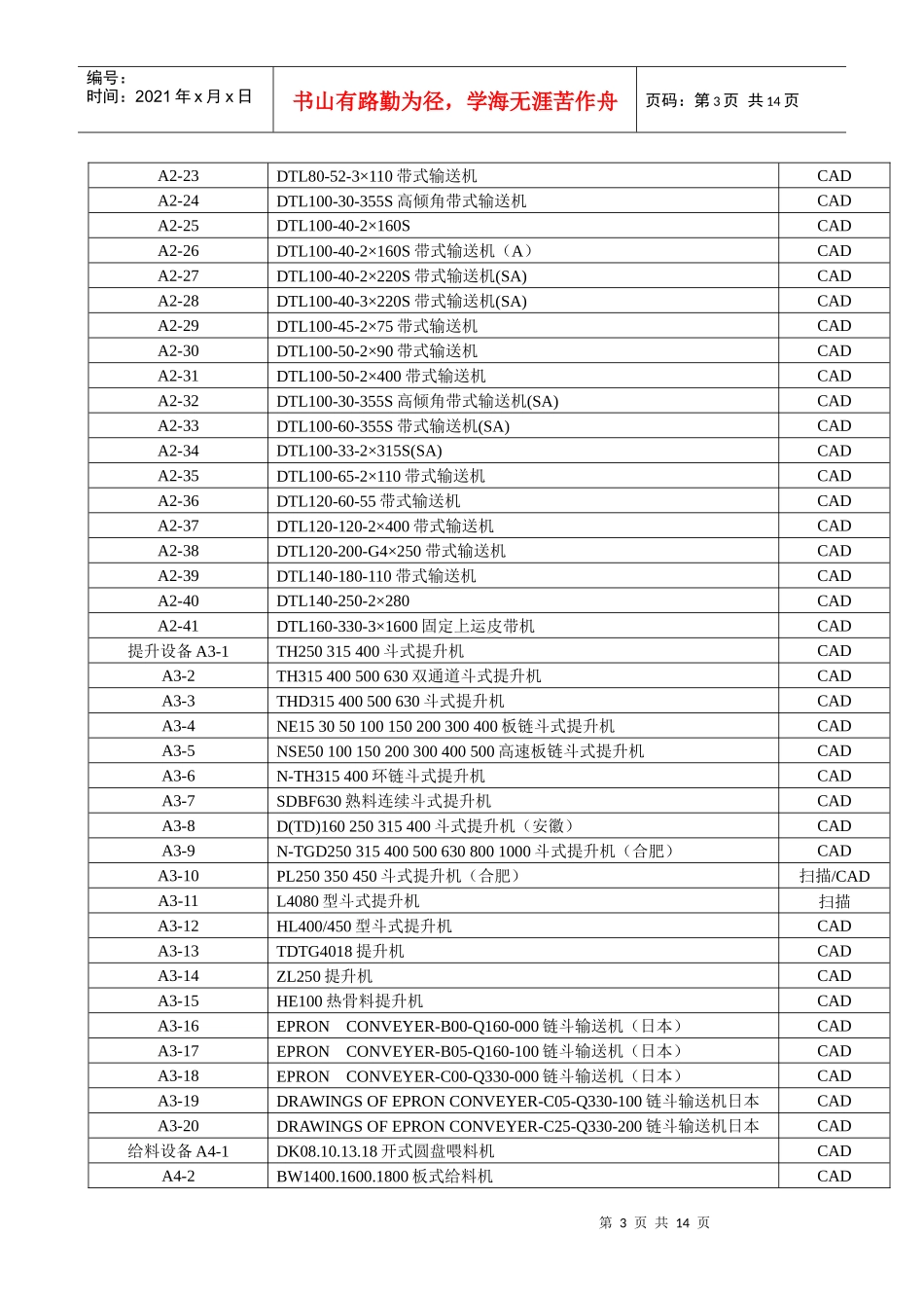 XXXX-3最新机械图纸目录_第3页