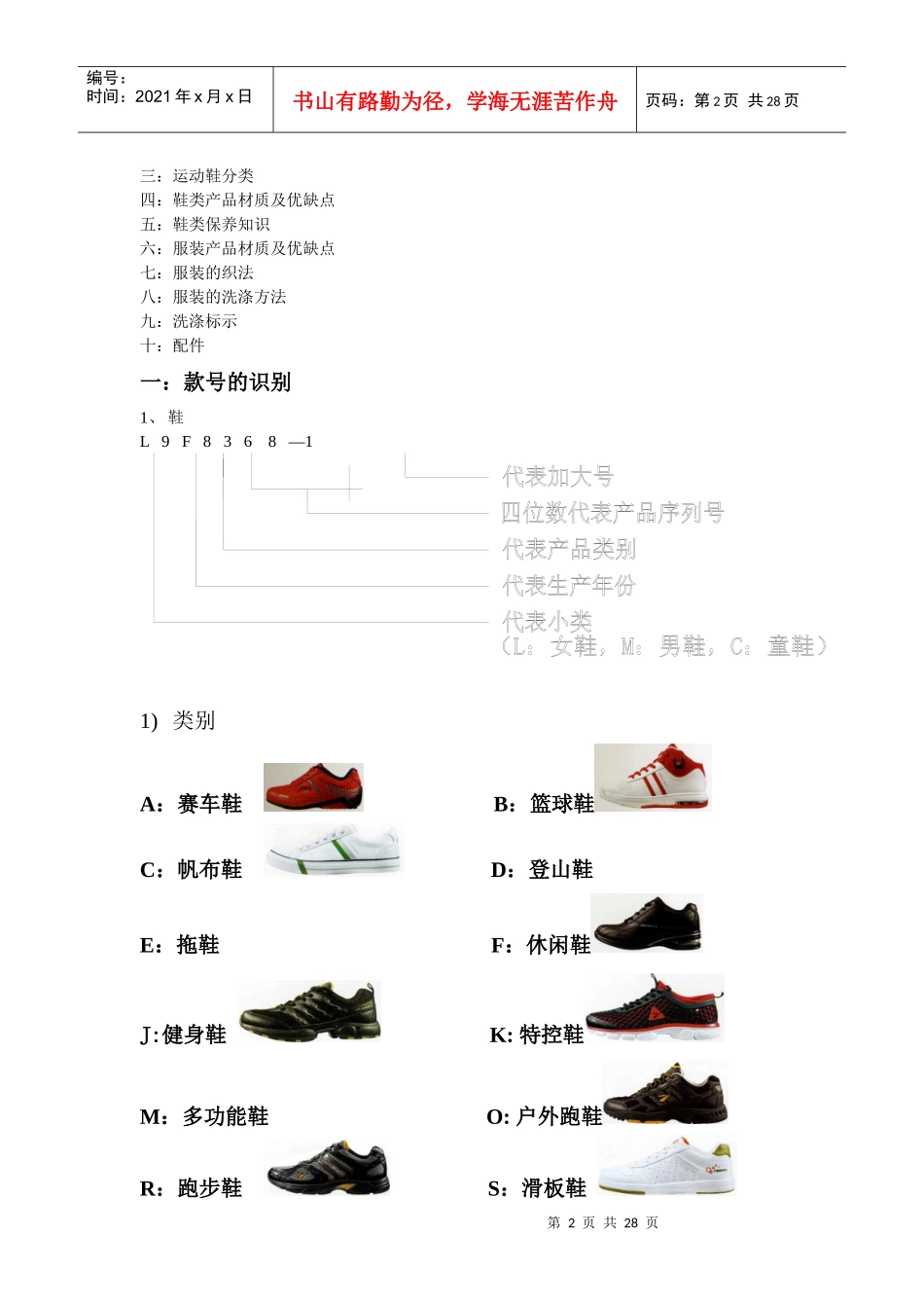 361度服装产品基础知识_第2页