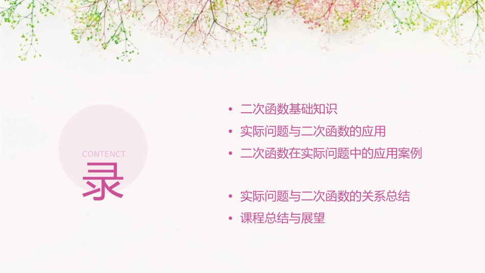 实际问题与二次函数教学课件_第2页