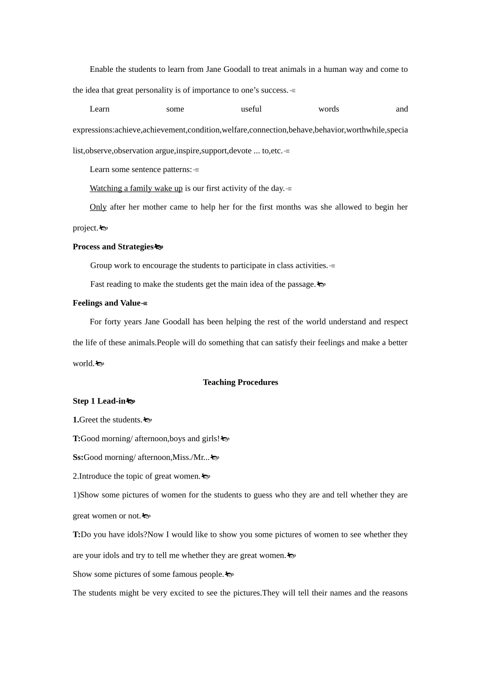 高中英语 Period 1　Reading（Unit 1 Women of achievement）优秀教案 新人教版必修4_第2页