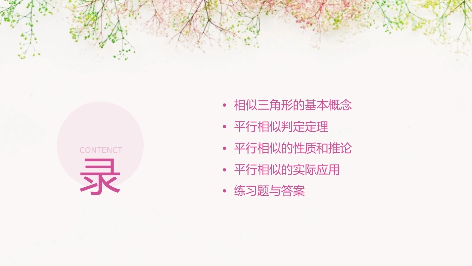相似三角形的判定(平行相似)课件_第2页