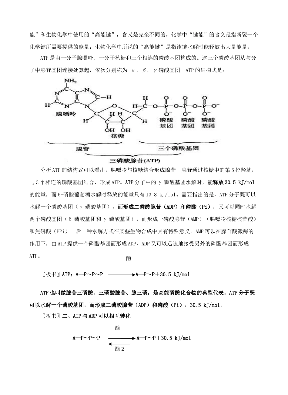 第2节 细胞的能量_第2页