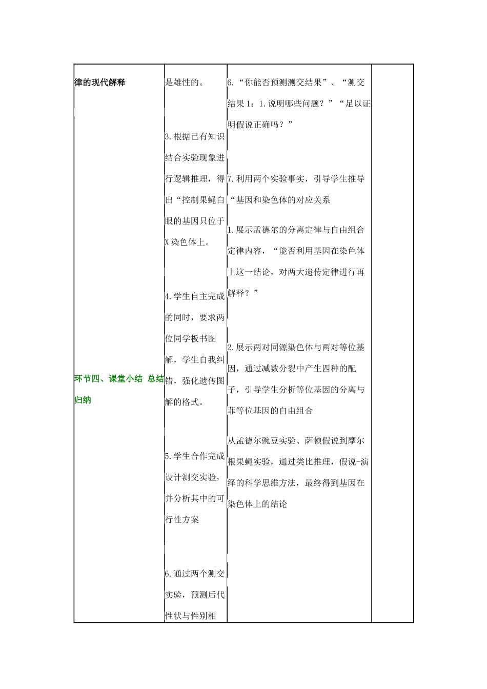 高中生物下学期第5周教学设计-人教版高中全册生物教案_第3页