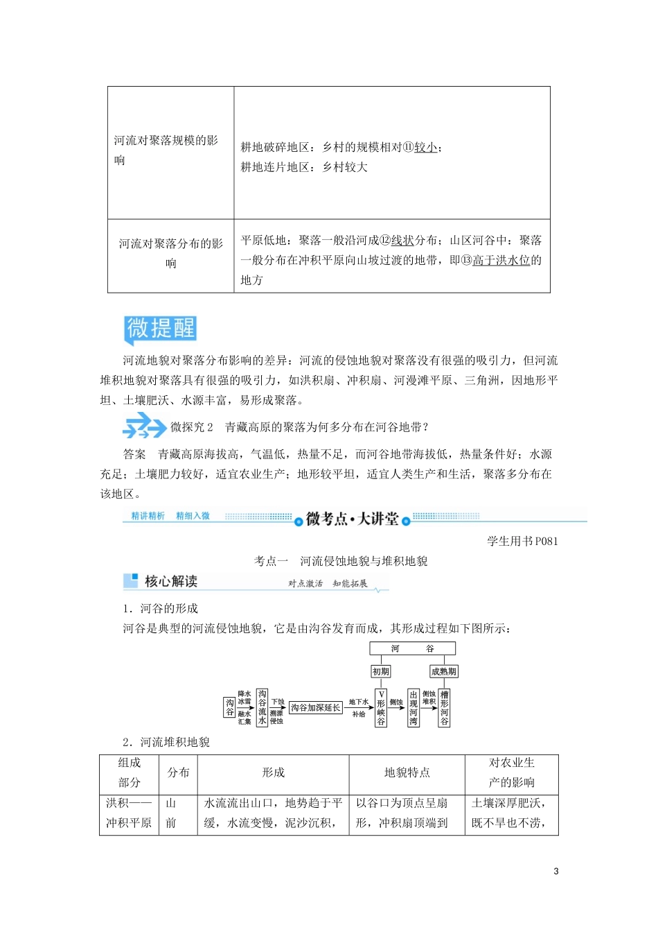 高考地理总复习 第四章 地表形态的塑造 第三节 河流地貌的发育讲义（含解析）新人教版-新人教版高三全册地理教案_第3页
