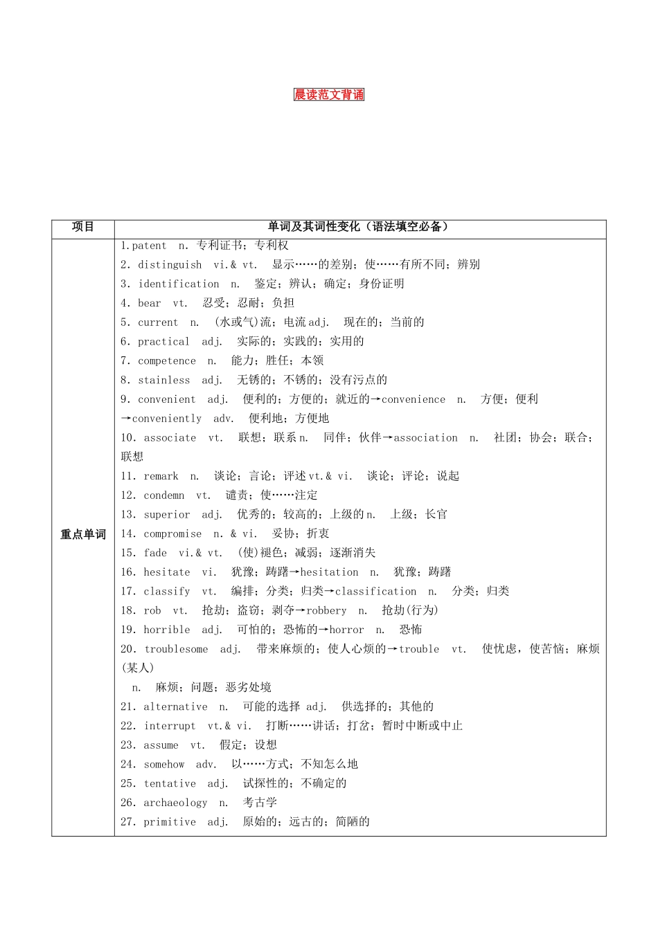 （讲练测）高考英语一轮复习 Unit 3-5（讲）新人教版选修8-新人教版高三选修8英语教案_第2页