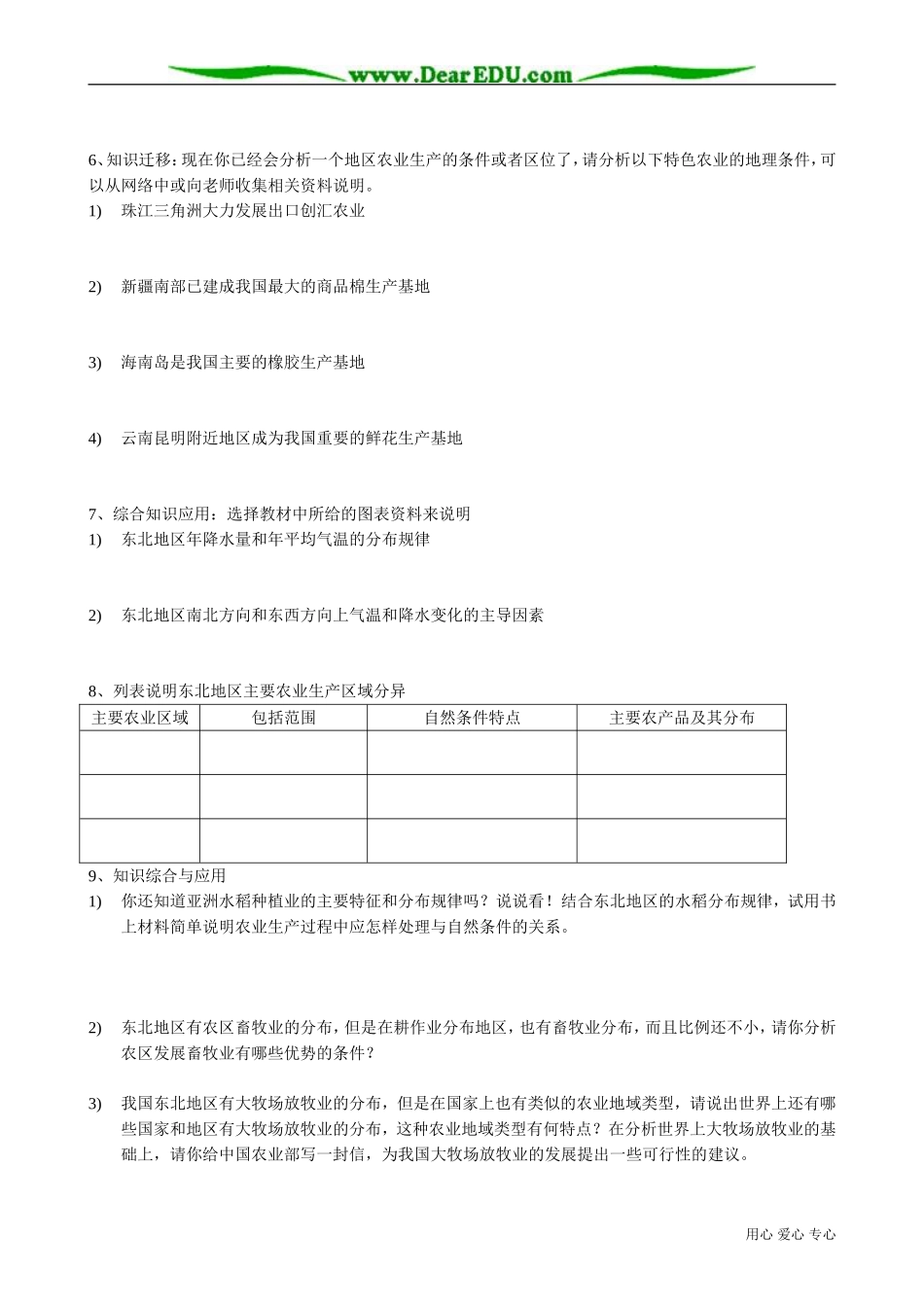 高中地理必修3区域农业发展2_第2页