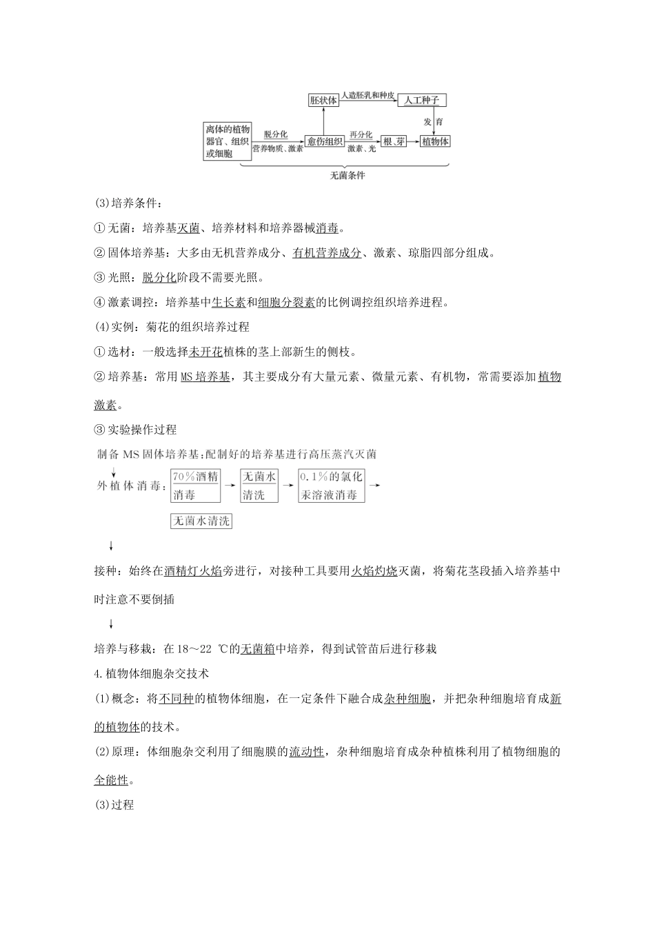 （鲁京津琼）高考生物总复习 第33讲 细胞工程教案-人教版高三全册生物教案_第2页