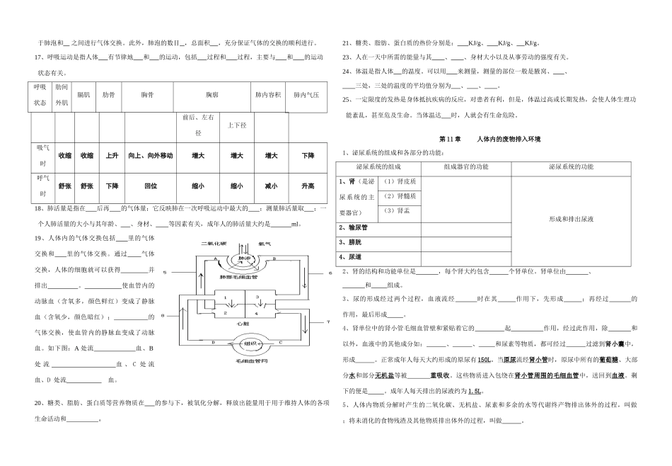 七年级生物下册 第8章人的生殖和发育同步练习 苏教版_第3页