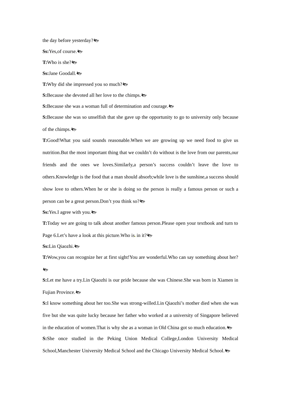 高中英语 Period 3  Extensive Reading（Unit 1 Women of achievement）优秀教案 新人教版必修4_第3页