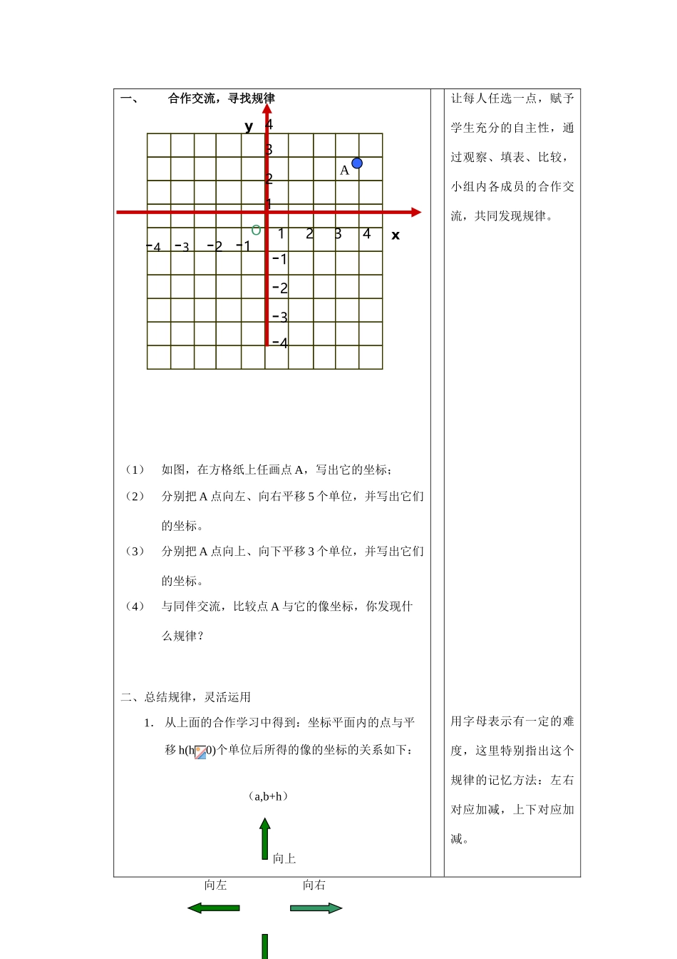 七年级数学下册6.2用坐标表示平移教案1人教版_第2页