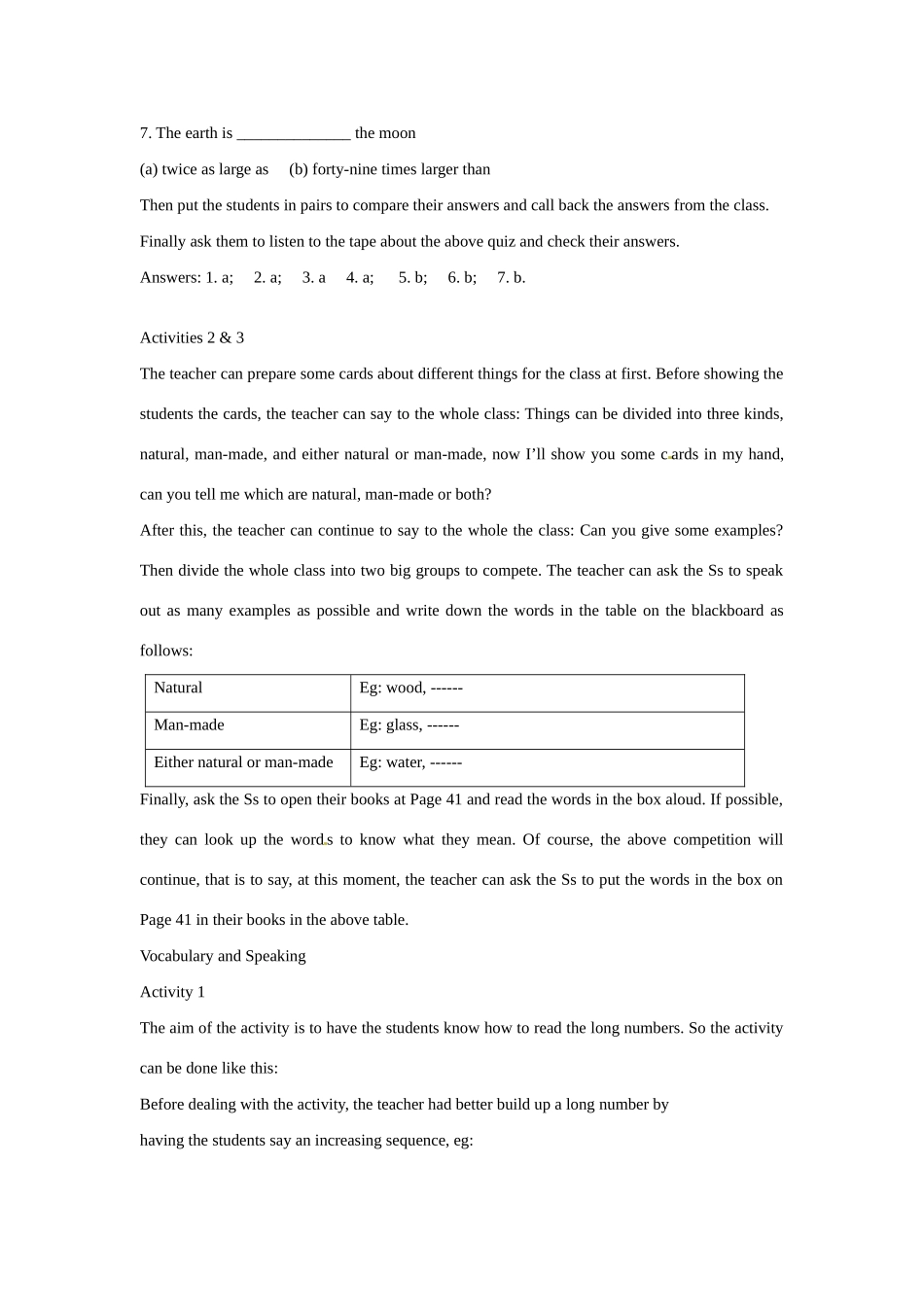 高中英语 ModuLe 5 A Lesson in a Lab 单元教案 外研版必修1-外研版高一必修1英语教案_第2页
