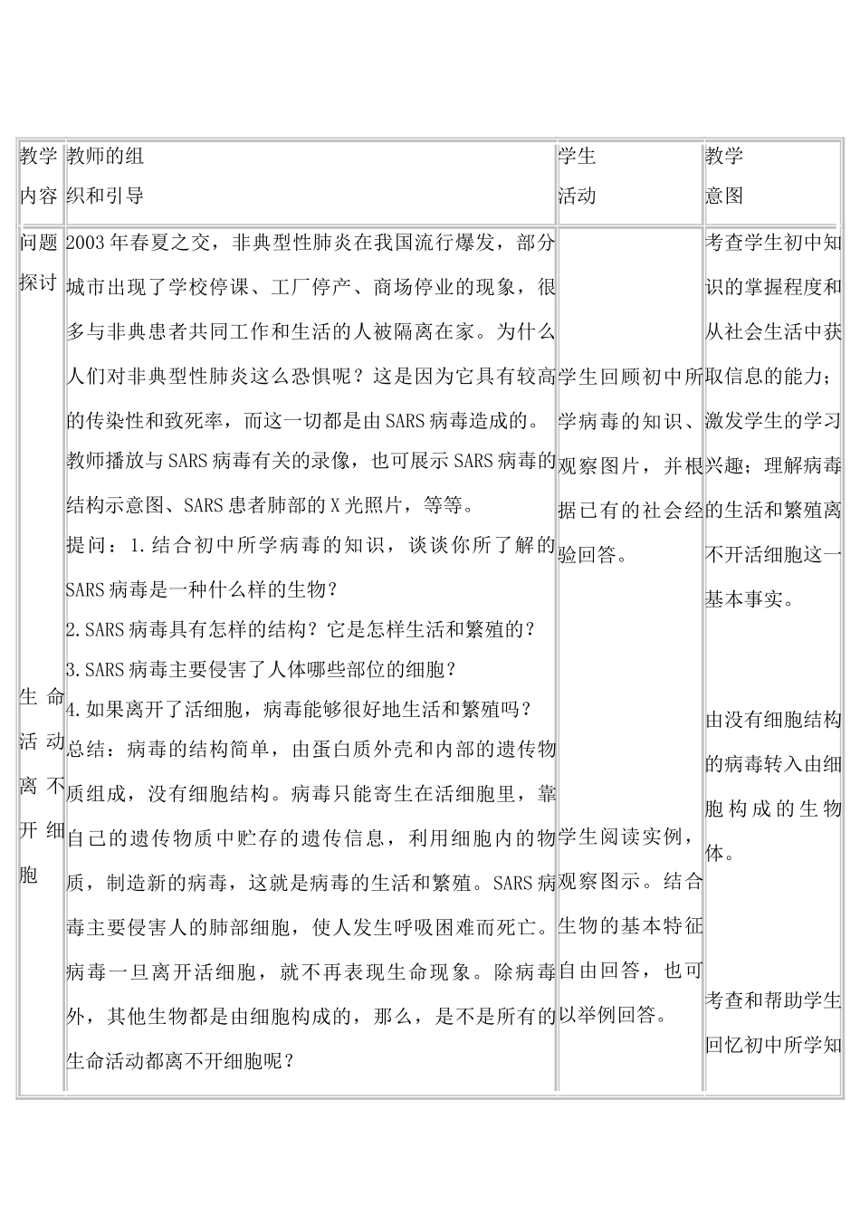 高中生物人教版必修1从生物圈到细胞1_第2页