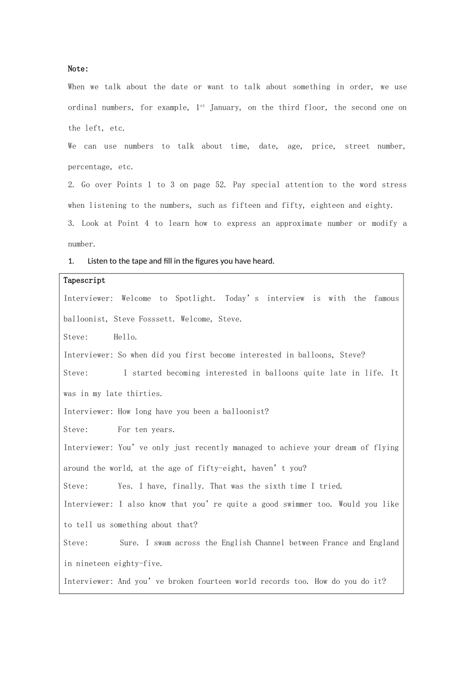 高中英语 Unit3 Amazing people-task精品教案 牛津译林版必修2_第2页