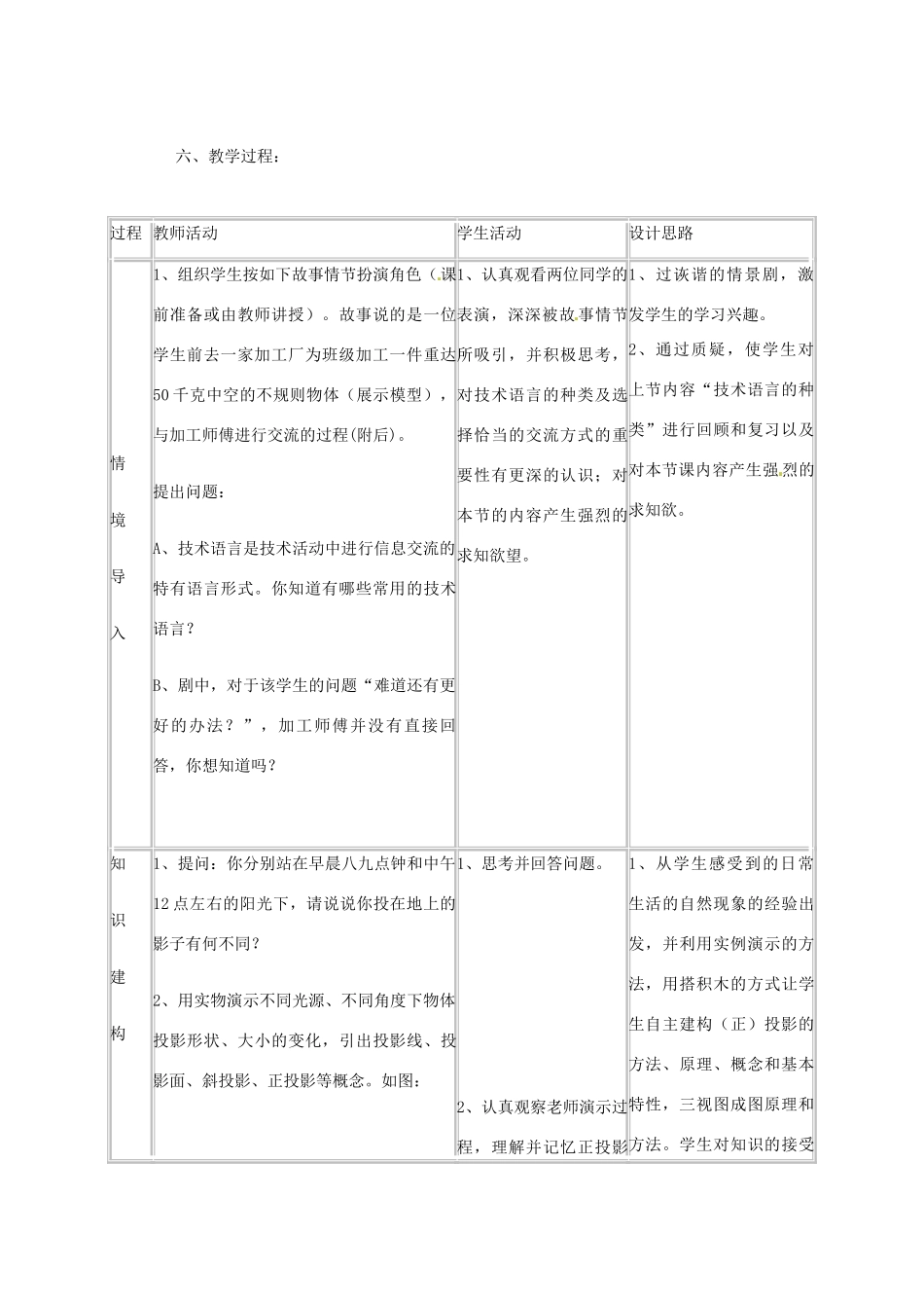 辽宁省瓦房店市第八初级中学九年级数学下册《29.2 三视图》教学设计 新人教版_第2页
