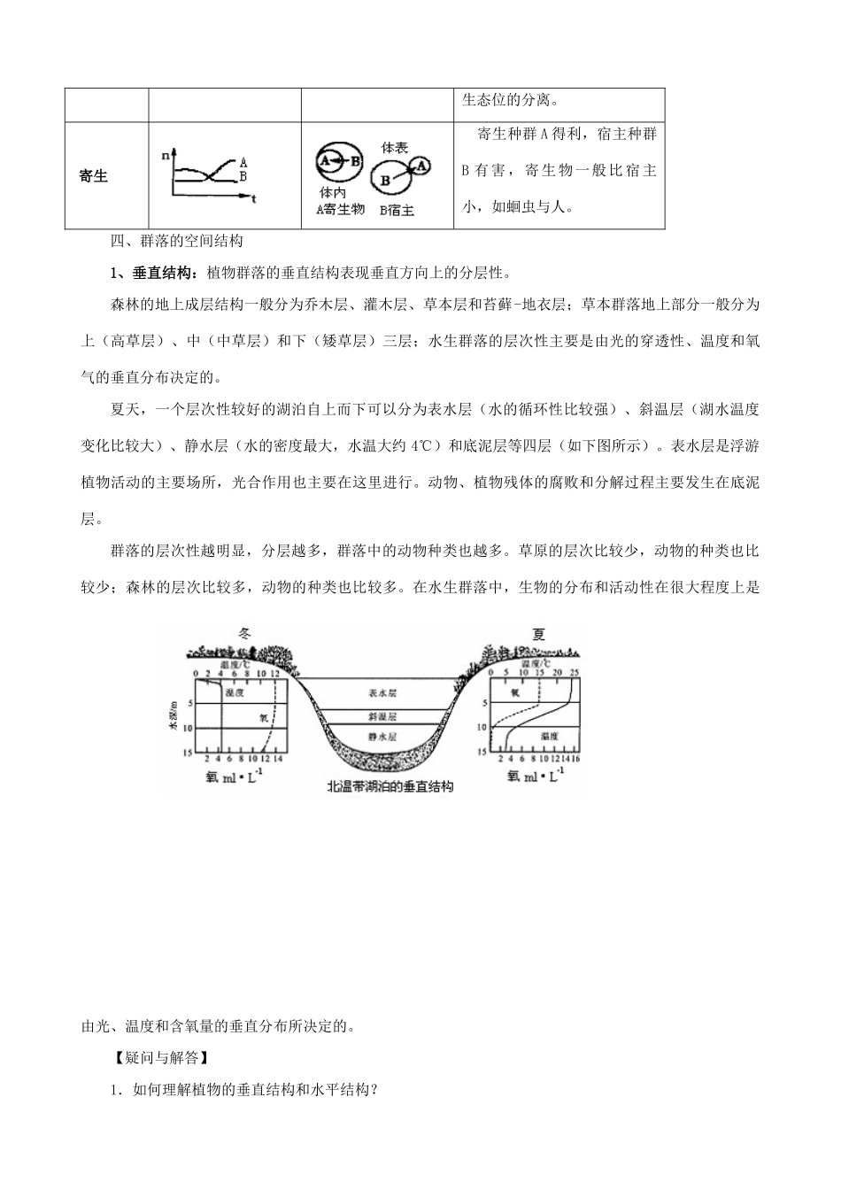 高中生物《群落的结构》教案4 新人教版必修3_第3页