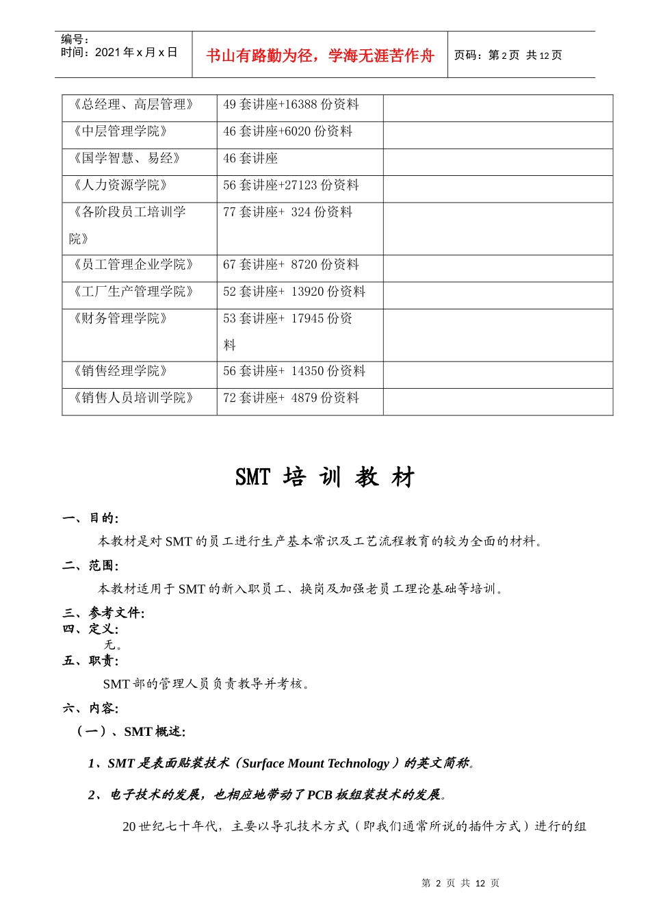 SMT专业培训教材_第2页