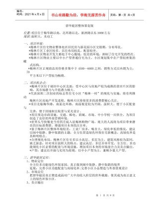 【房地产】5碧华庭居整体策划案