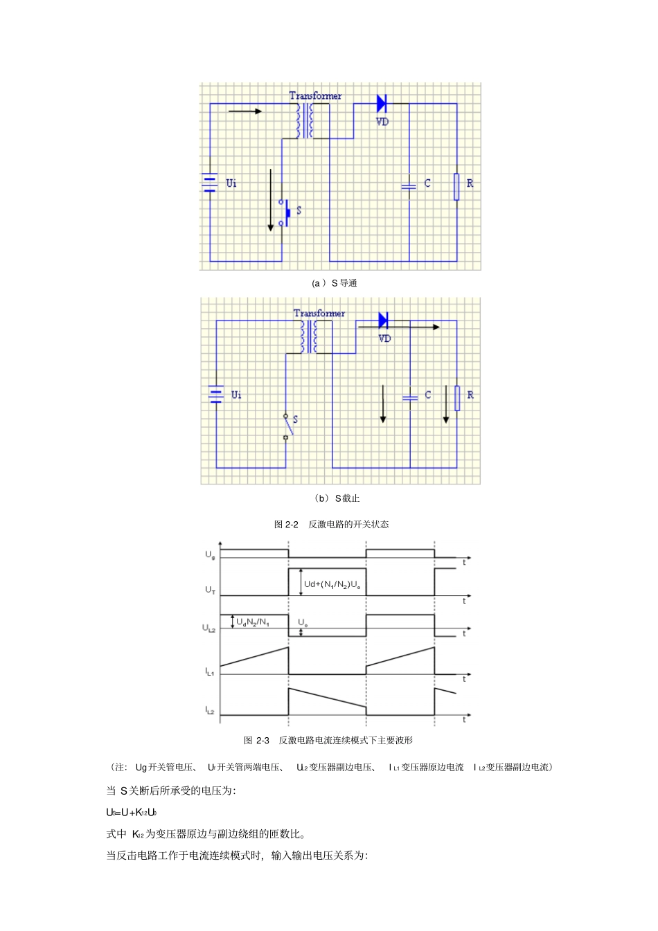 (完整word版)单端反激变换器的建模及应用仿真_第3页
