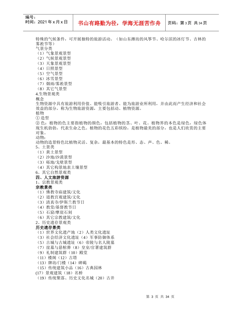 中国旅游地理资料_第3页