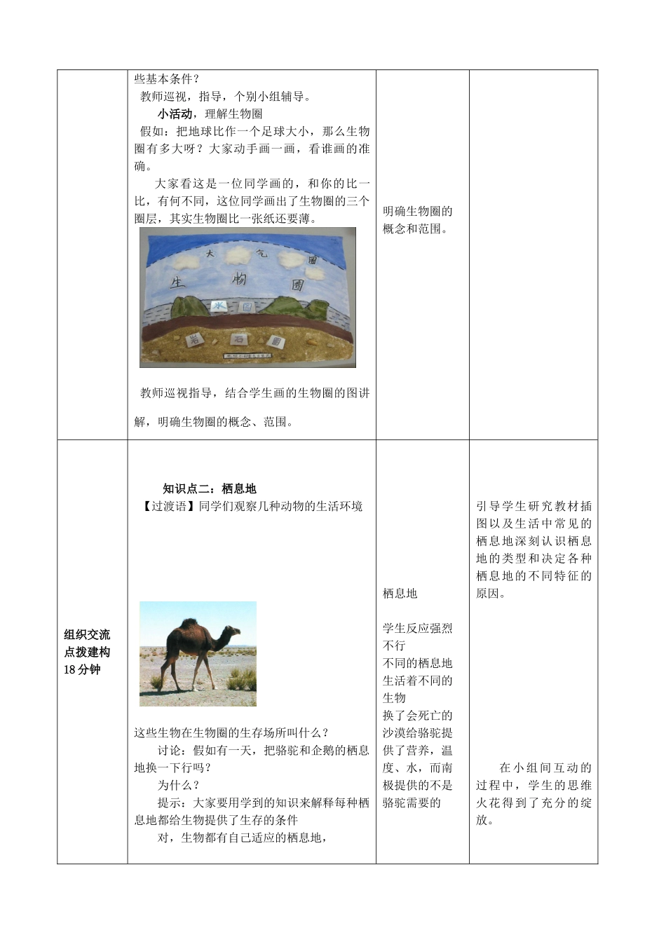 -七年级生物上册 1.1.2 生物的生活环境优秀教案 （新版）济南版-（新版）济南版初中七年级上册生物教案_第2页