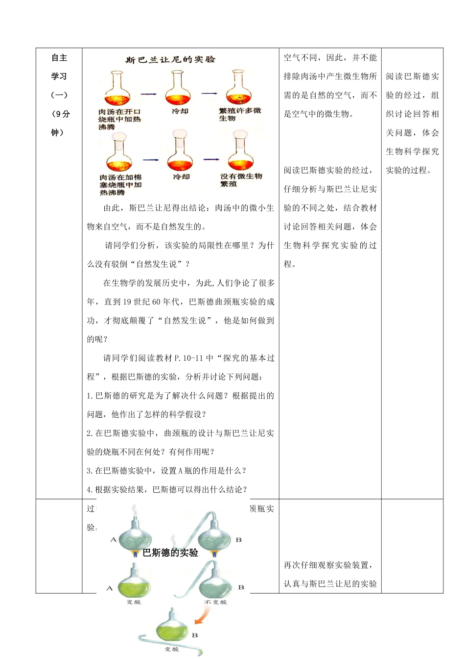 七年级生物上册 1.1.3 生物学的探究方法优秀教案 （新版）济南版-（新版）济南版初中七年级上册生物教案_第3页
