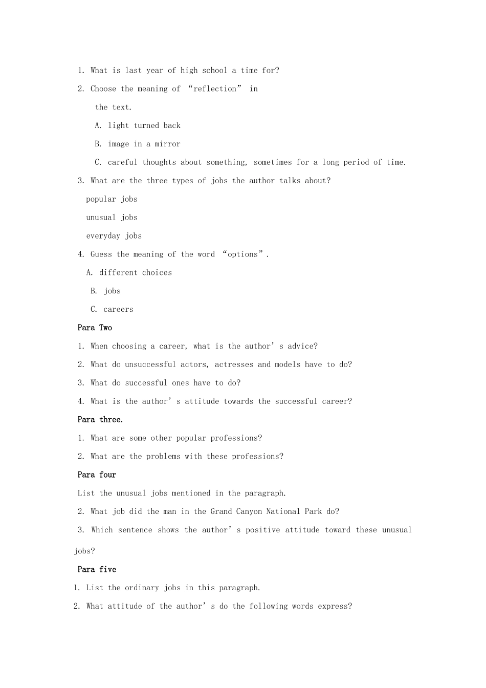 高中英语 Unit 1《Careers and skills》Reading教案（1） 译林牛津版选修11_第3页