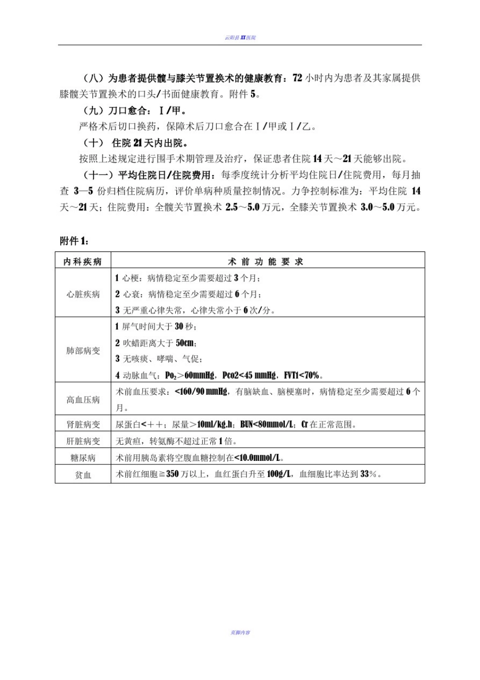 人工关节置换技术管理制度、质量保障措施、风险评估及应急预案_第3页
