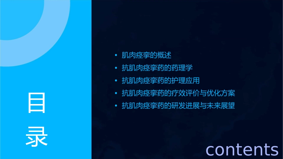 抗肌肉痉挛药摘要护理课件_第2页