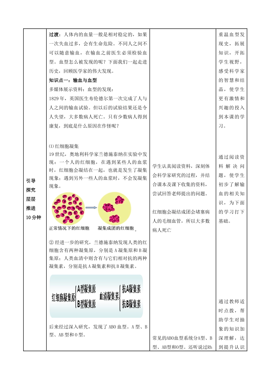 七年级生物下册 3.3.1 物质运输的载体教案（3） （新版）济南版-（新版）济南版初中七年级下册生物教案_第2页