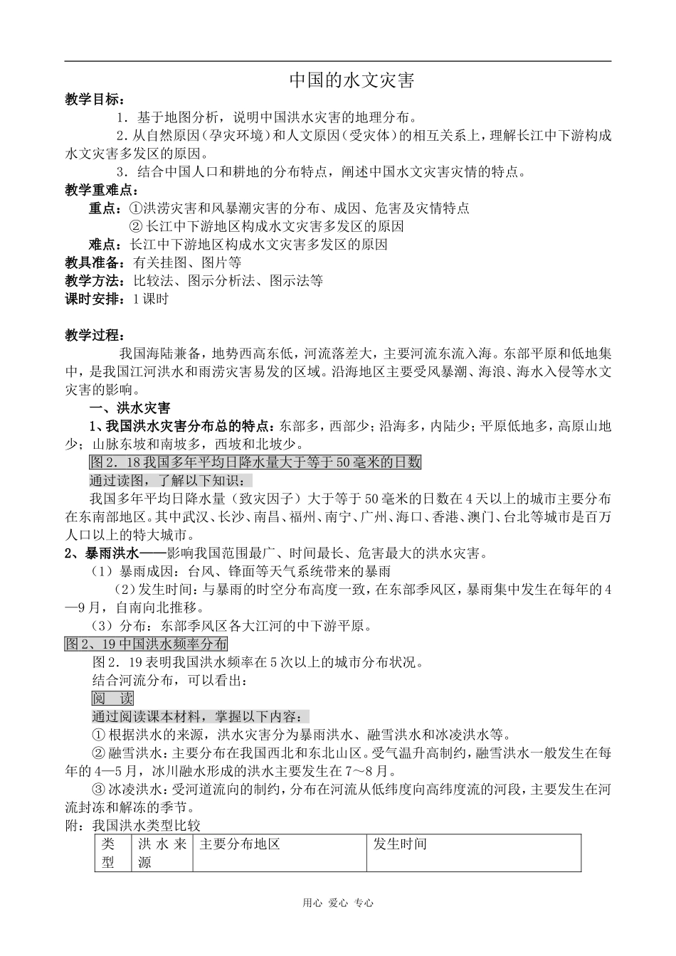 高中地理中国的水文灾害人教版选修五_第1页
