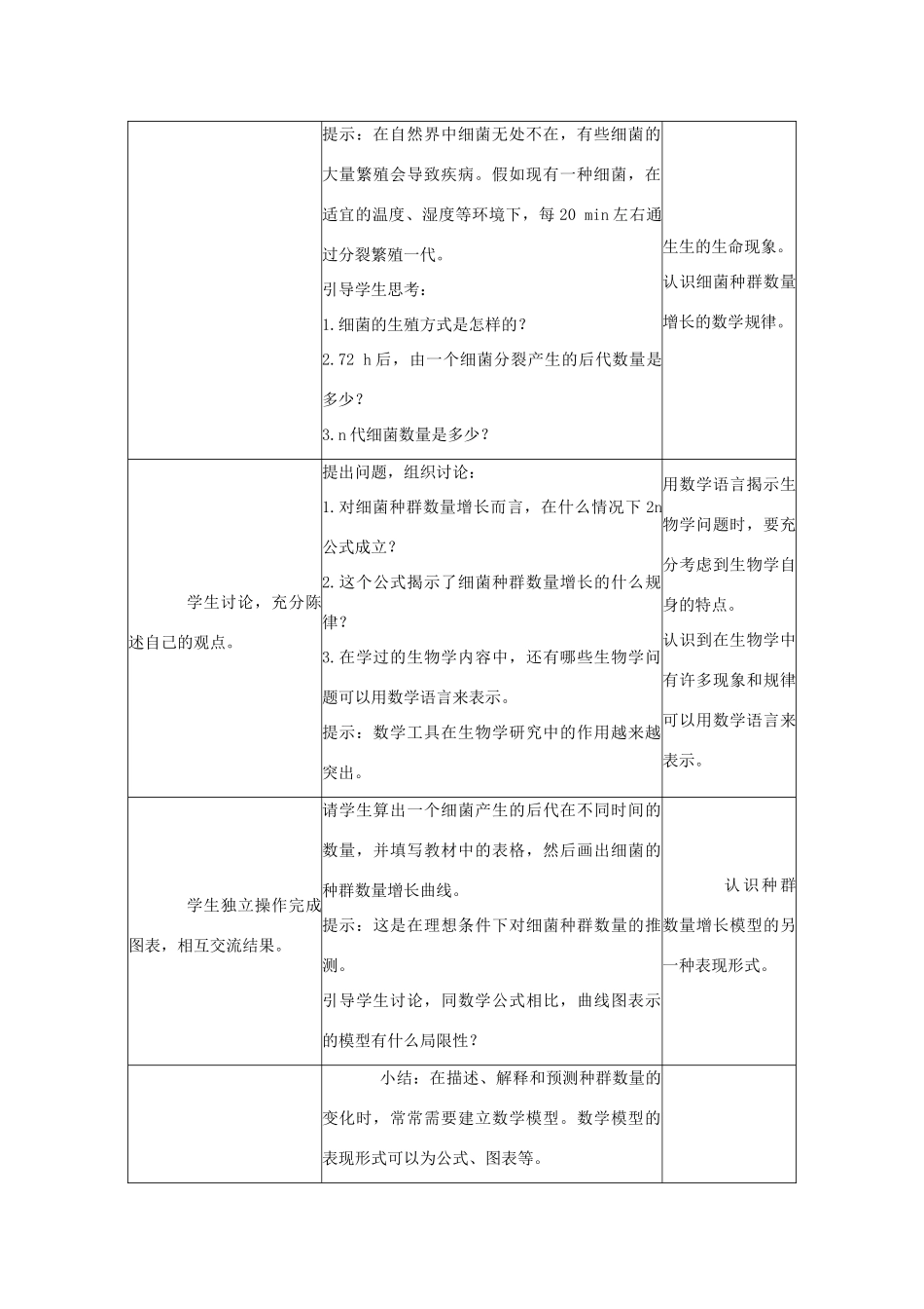 高中生物 第二单元 生物群体的稳态与调节 第一章 种群的稳态与调节 2.1.2 种群数量的变动教案 中图版必修3-中图版高二必修3生物教案_第2页