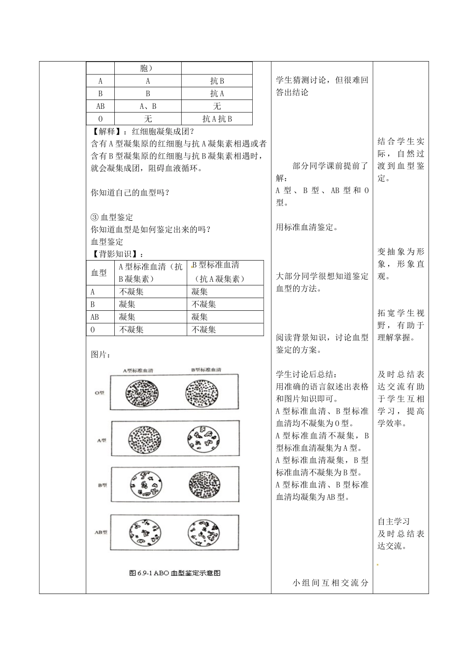 七年级生物下册 第3单元 第3章 第1节 物质运输的载体（第3课时）教案2 （新版）济南版_第3页
