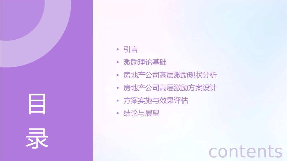 房地产公司高层激励方案较专业课件_第2页