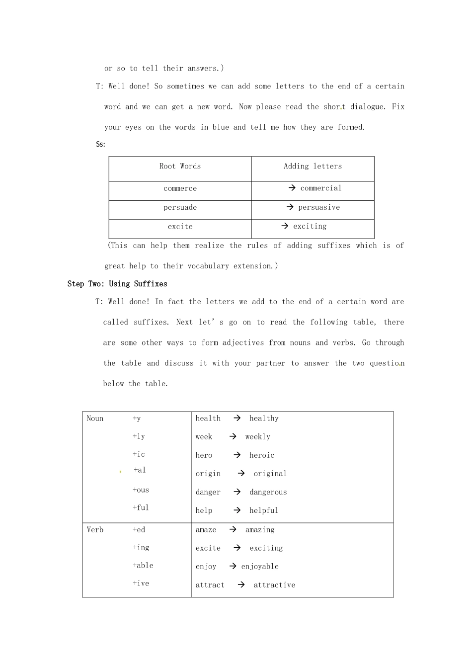 高中英语 Unit 1 Advertisi Word Power教案 牛津译林版必修4-牛津版高一必修4英语教案_第2页