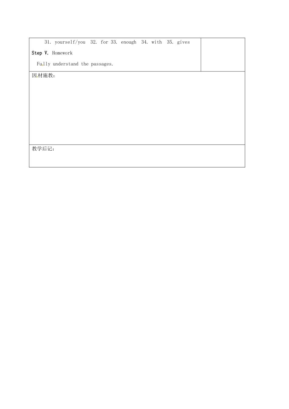 高三英语一轮复习 第11周 Unit 3 A healthy life1教学设计-人教版高三全册英语教案_第2页