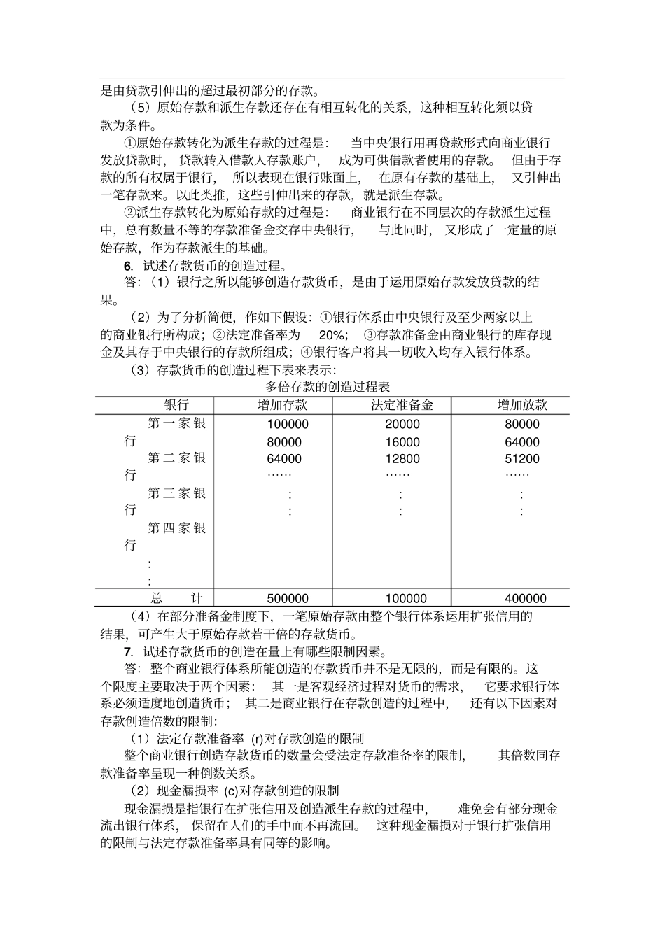 (金融保险)试述货币供给理论的产生和发展_第3页