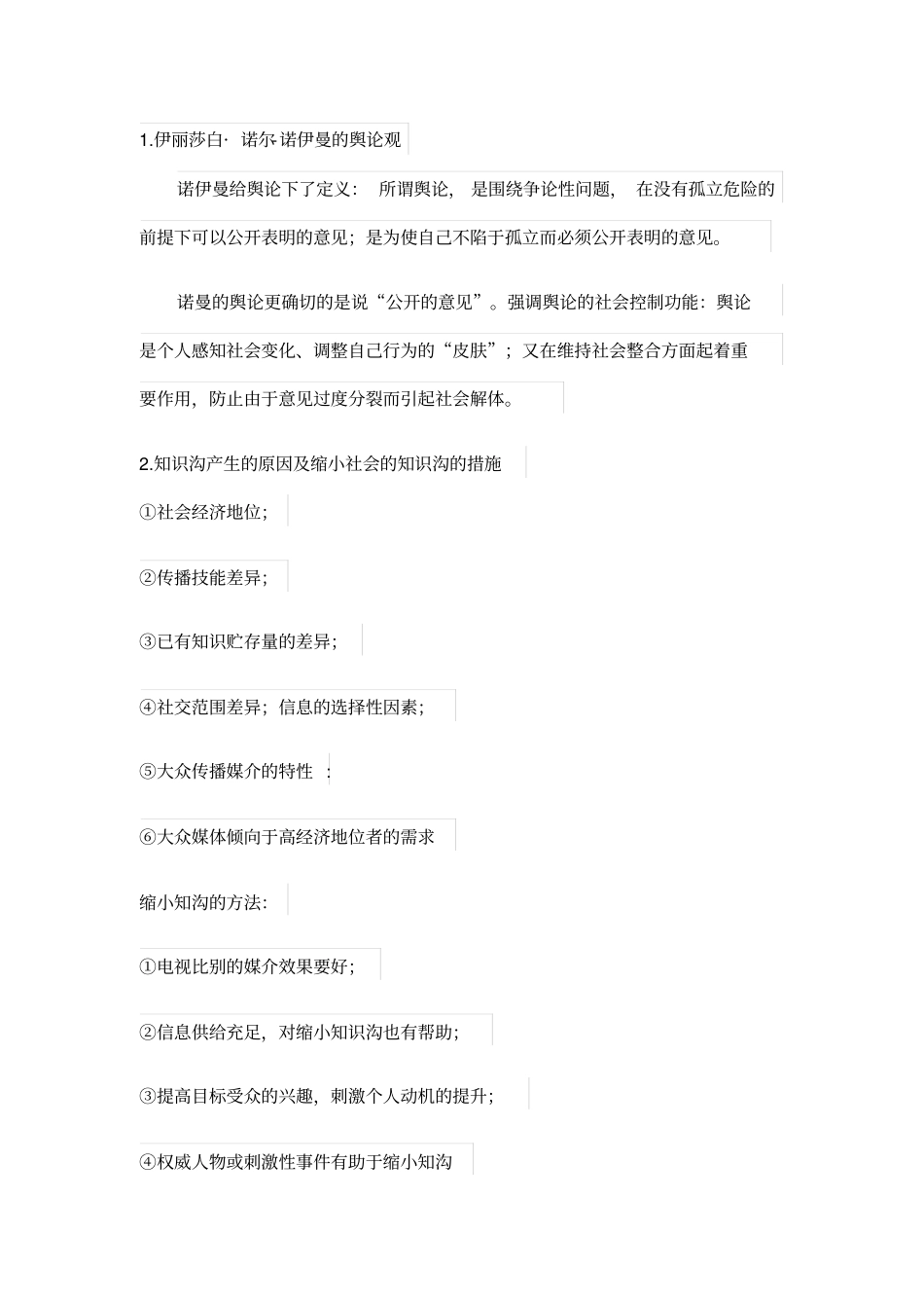 传播学论述题整理_第1页