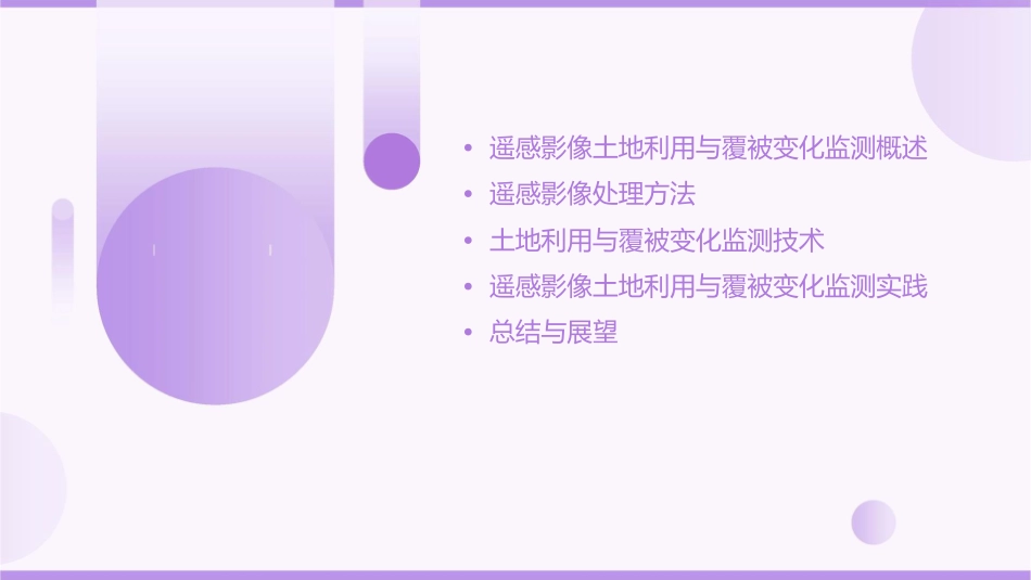 遥感影像土地利用与覆被变化监测方法研究与实现精选文档课件_第2页