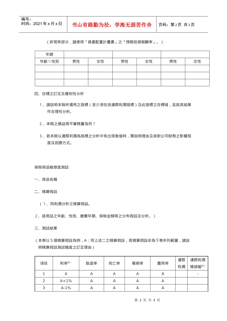 保险商品利润分析_第2页