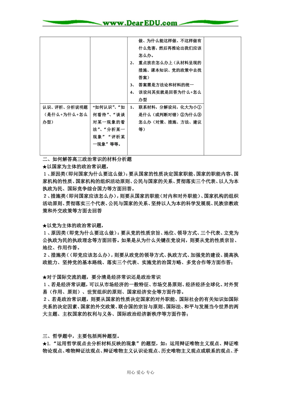 高三政治主观题设问及解题策略_第3页