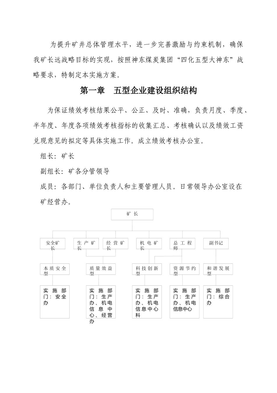 XXXX年大柳塔煤矿五型企业建设实施方案(试行)_第2页