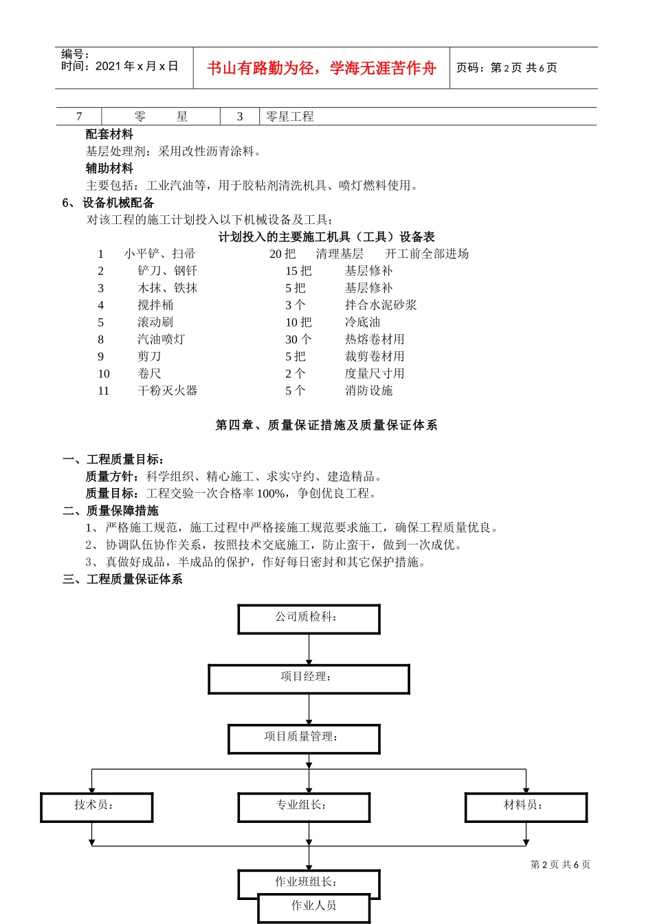 1斜坡屋面的防水施工方案组织(DOC8页)_第2页