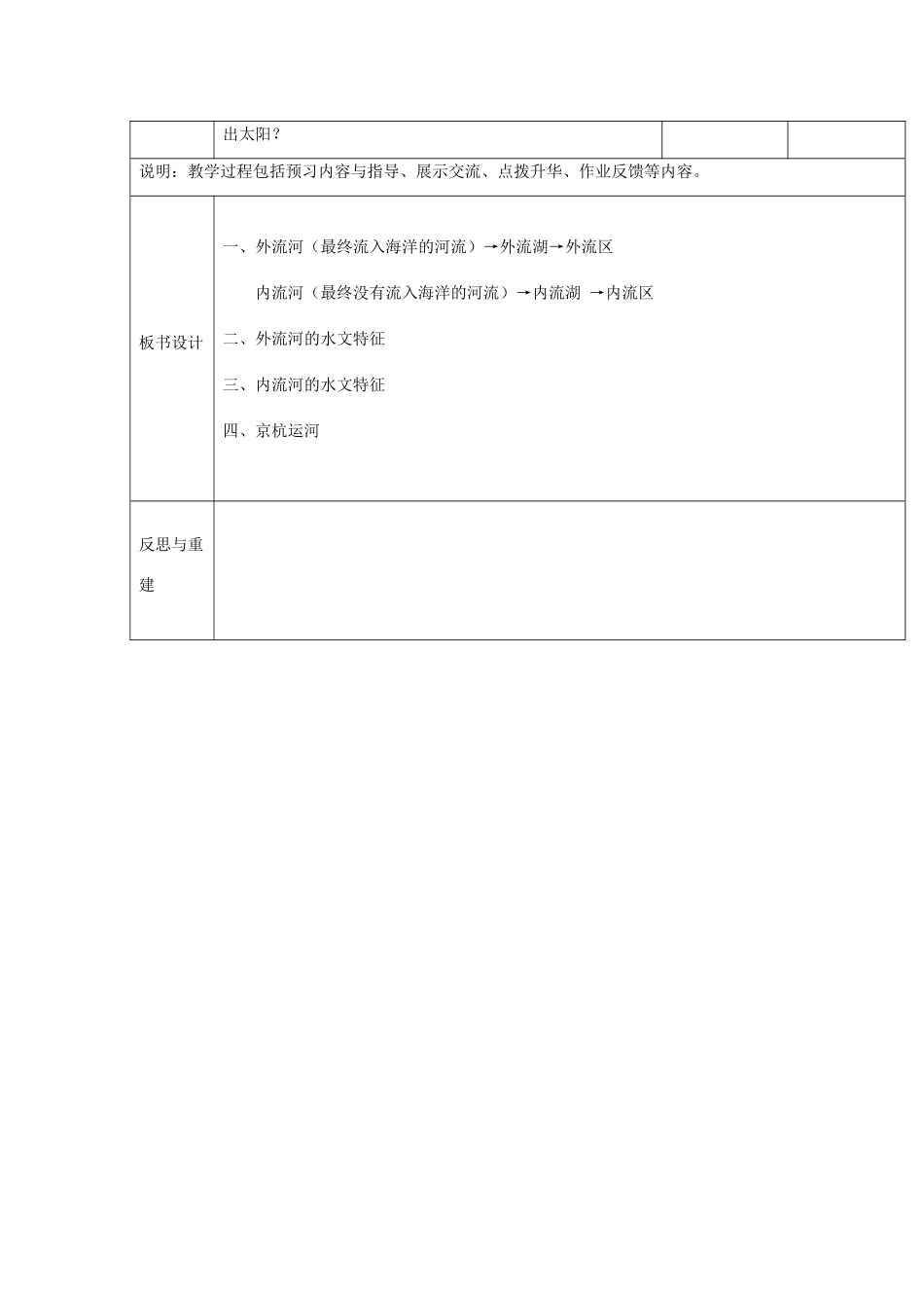 山东省临淄外国语实验学校八年级地理上册 河流教案（1） 新人教版_第3页