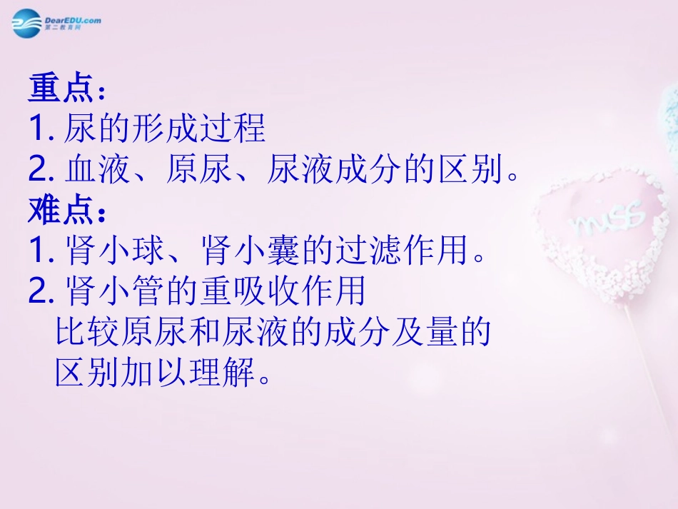 山东省泰安新泰市七年级生物下册 4.5 人体内废物的排出课件 新人教版_第3页