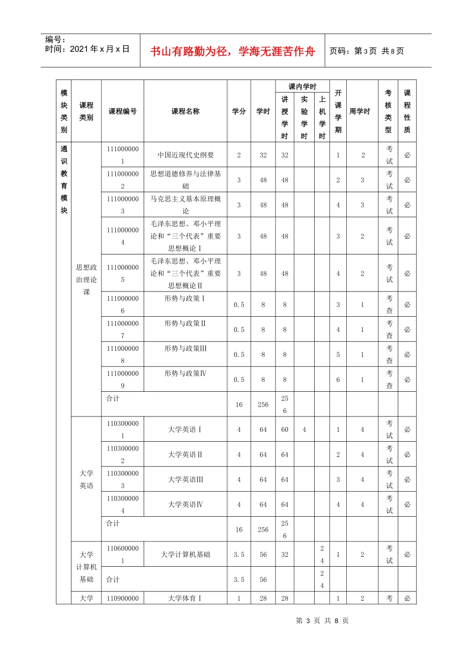 XXXX级机械电子工程(定4)_第3页