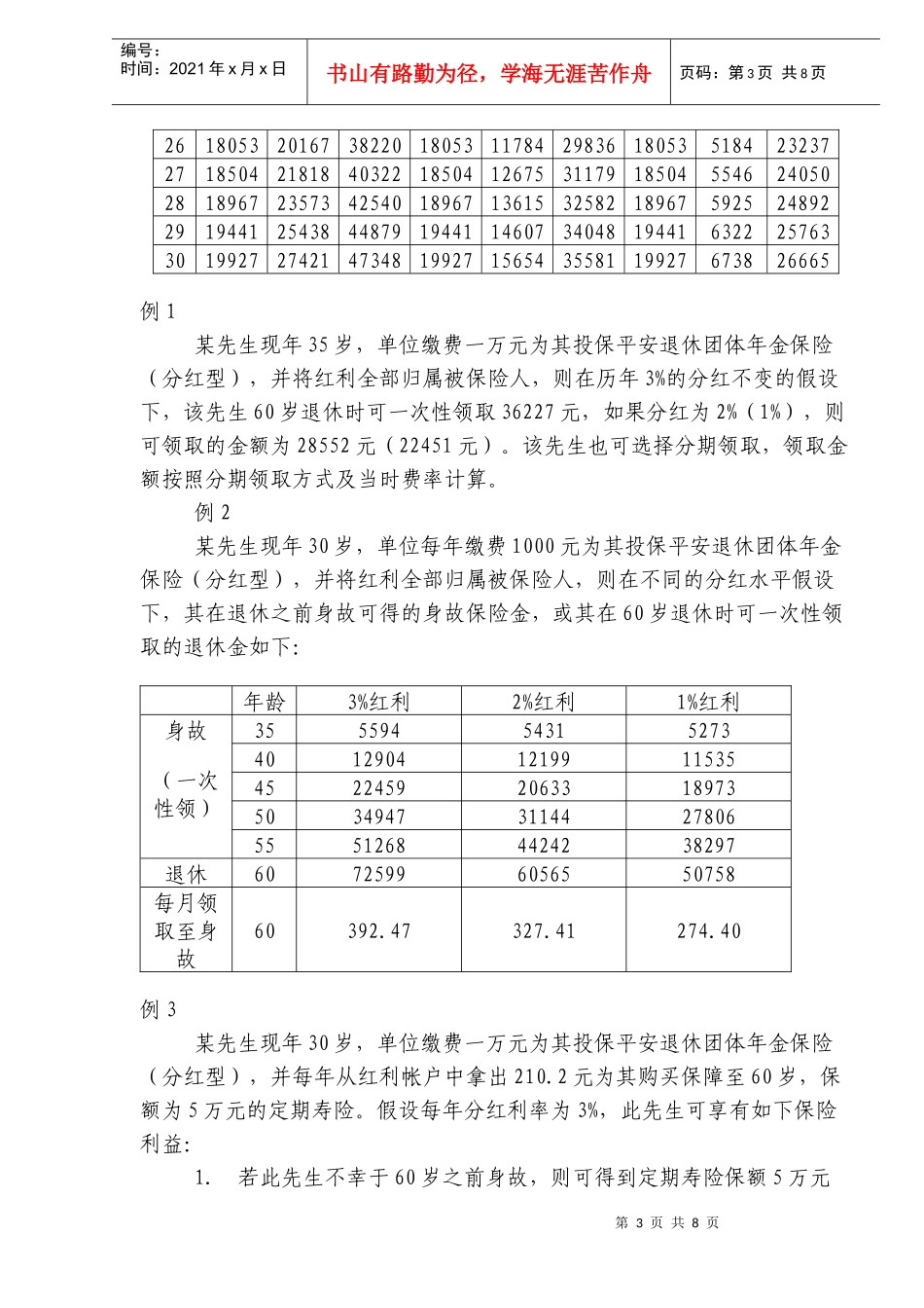 分红型团体年金保险DOC13(1)_第3页