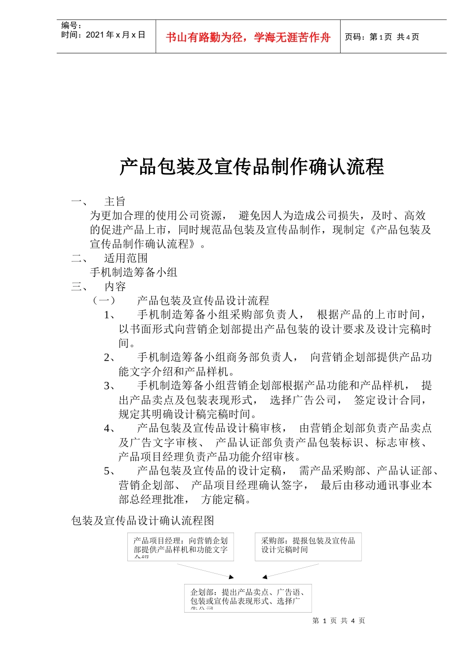 产品包装及宣传品制作确认流程5)(1)_第1页