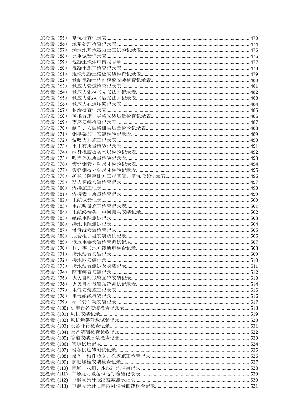 《公路工程施工管理表格》之四_检测记录表_第2页